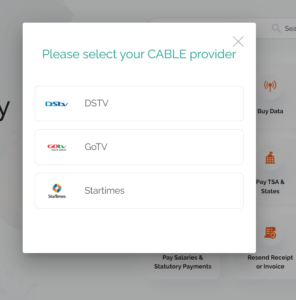 image showing available cable tv on remita