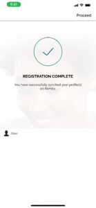 Registration complete